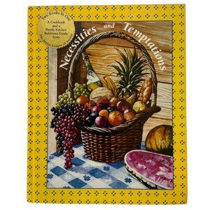 Necessities & Temptations CookBook 1989 Hardcover Junior League of Austin Texas
